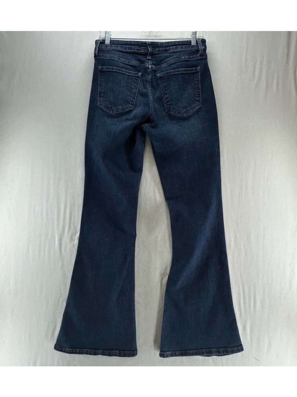 Kut From The Kloth Stella Fab Ab Flare Jeans Women 6 High Rise Stretch Dark Wash - Picture 3 of 13